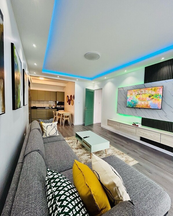 Living area - BeHomu Apartments & Residences (Kampala)