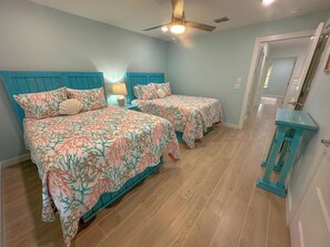 2 chambres, Wi-Fi gratuit, draps fournis