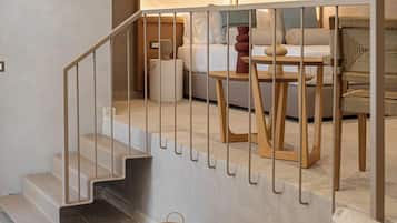 Habitación de lujo, hidromasaje | Insonorización, cunas gratuitas, wifi gratis y ropa de cama