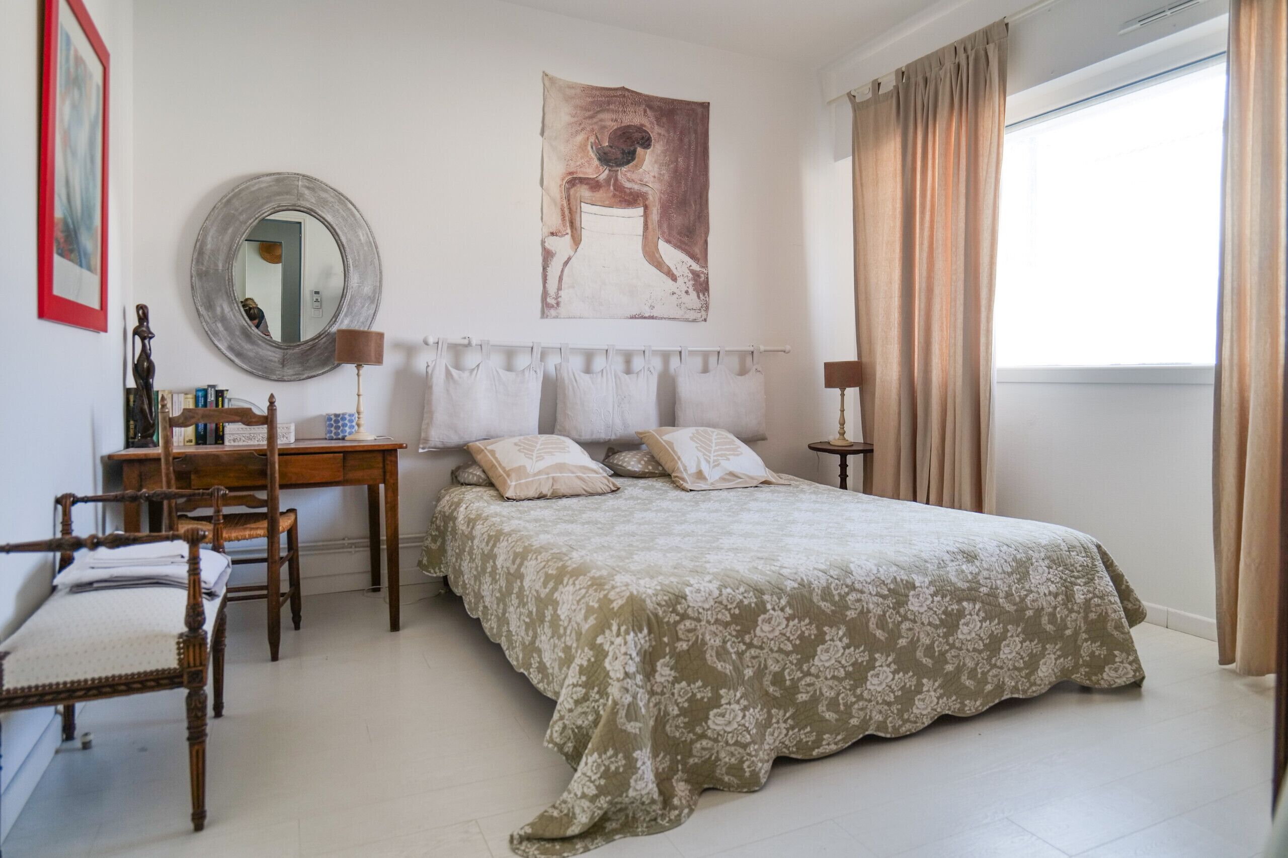 2 chambres, fer et planche à repasser, Wi-Fi gratuit, draps fournis