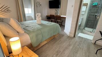 1 dormitorio, tabla de planchar con plancha, wifi gratis y ropa de cama