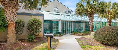 Terrein van de accommodatie