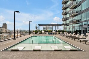 Pool - High-Rise Apt Raleigh Free Parking & Sunset View 2 (Raleigh)