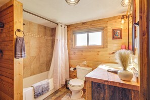 House (4 Bedrooms) | Interior - Pet-friendly Farmhouse Near Lakes in Pellston (Pellston)