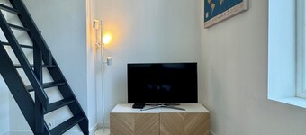 Charming studio with a mezzanine bedroom