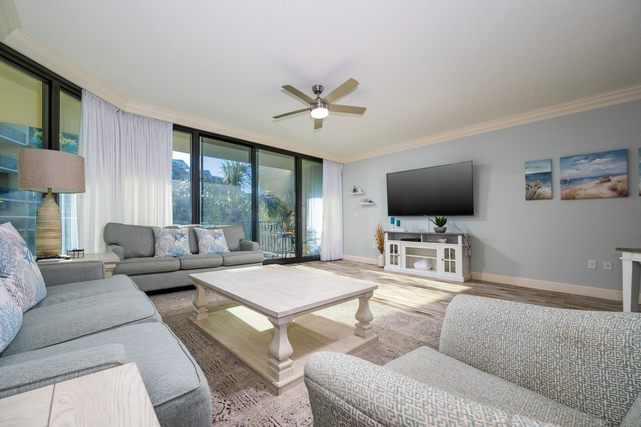 Apartamento, 3 habitaciones | Zona de estar