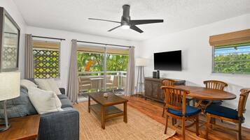 Appart'hôtel, 1 chambre | Coin séjour | TV connectée