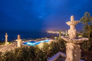 Una piscina riscaldata