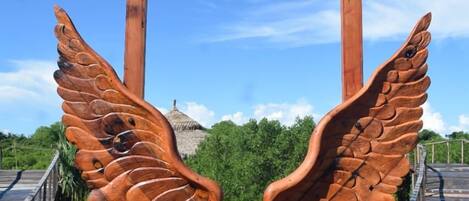 Fachada de la propiedad