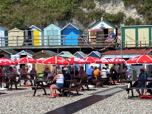 A wonderful holiday cottage close to the beach and town centre of Beer.