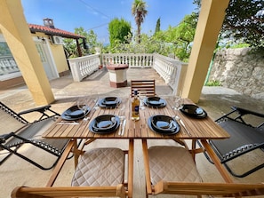 Dining - Lovely Holiday Home With Large Private Terrace (Crikvenica)