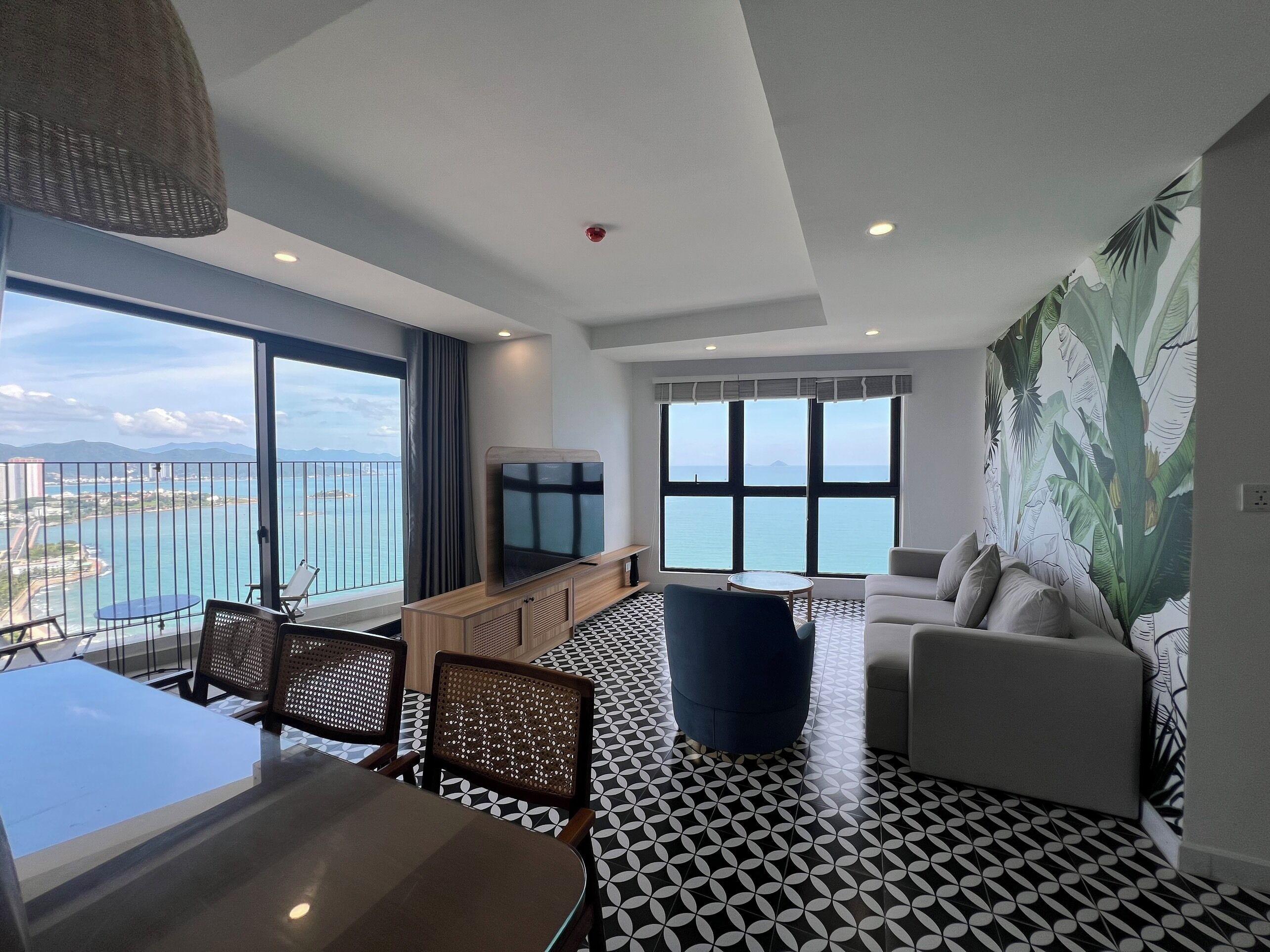 50-inch flat-screen TV with digital channels