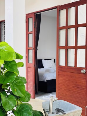Twin Room, Balcony, Garden View | Garden view - Hang Sói Forest Village (Ho Chi Minh City)