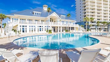 Indoor pool, a heated pool