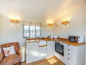 Private kitchen - 1 bedroom accommodation in St Harmon, near Rhayader (St Harmon, near Rhayader)