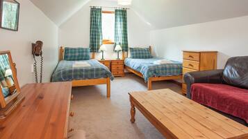 3 chambres, draps fournis