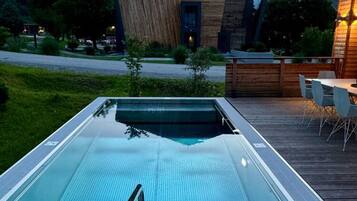 Ferienhaus | Pool | Innenpool, Außenpool