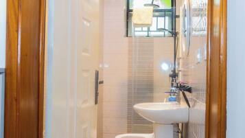 Free toiletries, slippers, towels, soap