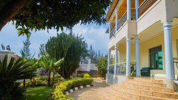 Fassade der Unterkunft