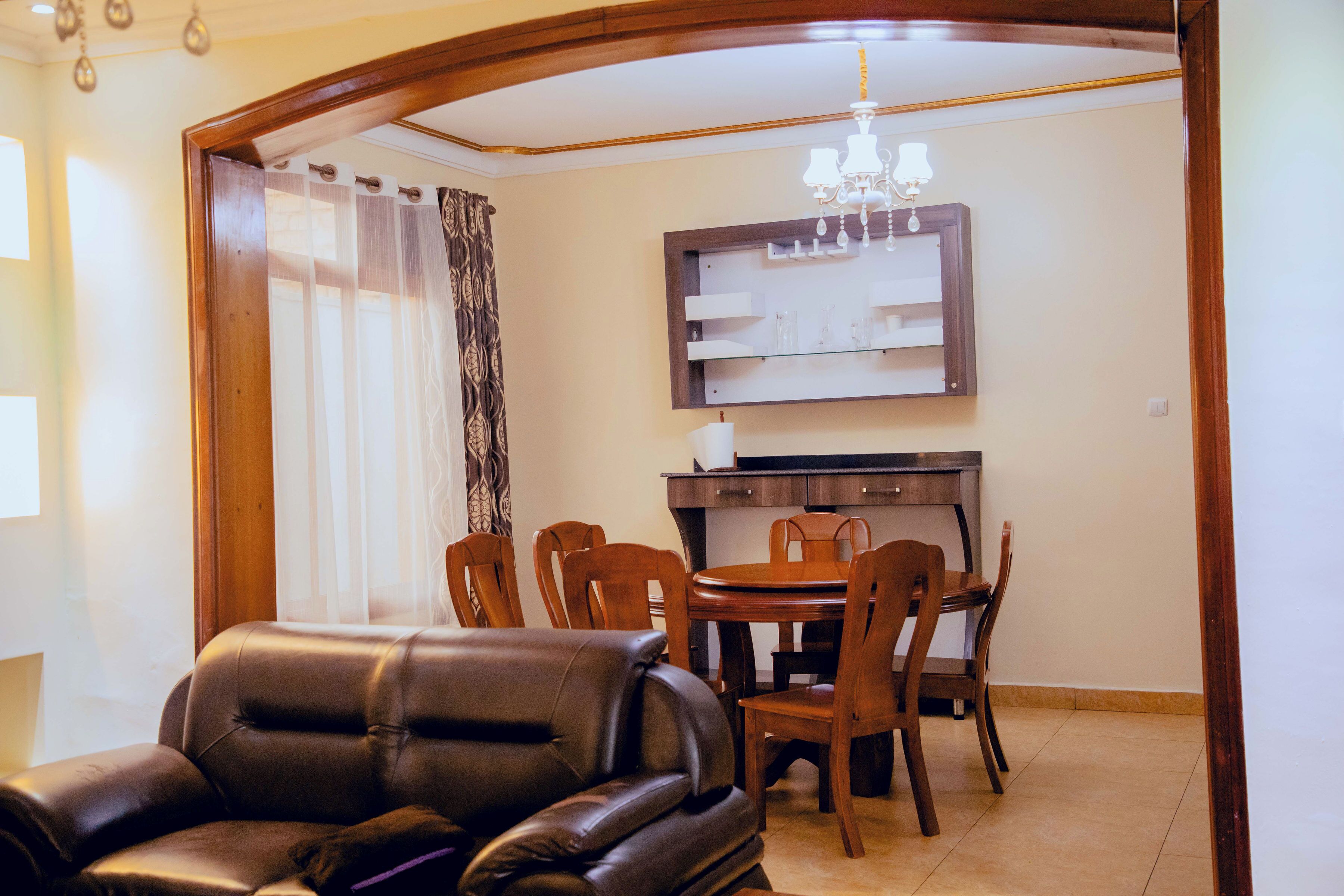 Double Room, Courtyard View | Living area