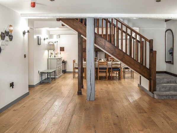 Dining - A wonderful place for family get togethers. (Trefriw, near Betws Y Coed)