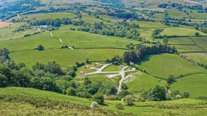 Aerial view - Glampio Trysor Merddwr-UKC5826 (Corwen, near Bala)