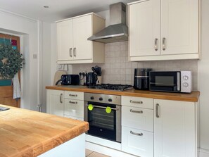 Dishwasher, highchair, cookware/dishes/utensils