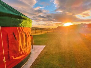 Overnattingsstedets uteområder