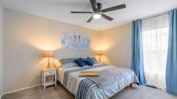 3 bedrooms, iron/ironing board, free WiFi, bed sheets