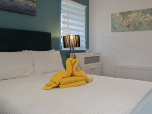 1 Schlafzimmer, kostenloses WLAN, Bettwäsche