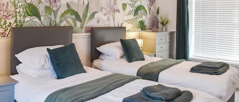 2 makuuhuonetta, ilmainen Wi-Fi, vuodevaatteet