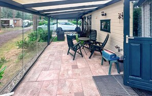 Outdoor dining - Amazing (sta)caravan in Doornspijk (Doornspijk)