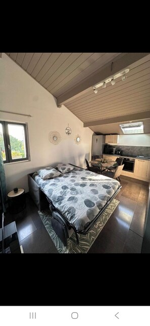 1 bedroom, iron/ironing board, free WiFi, bed sheets