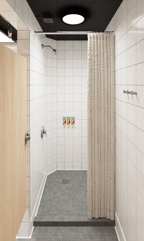 Miljövänliga toalettartiklar, hårtork, handdukar och tvål