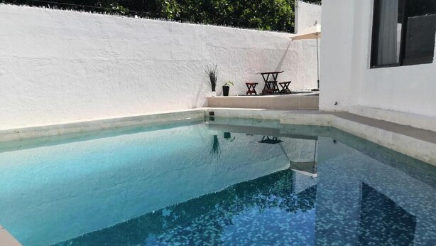 Outdoor pool - Casa Luna Family & Friends  (Cancun)