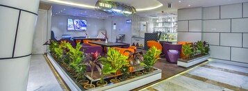 Sala de estar en el lobby