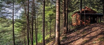 Eco-gîte with panoramic view: La Petite Nyctale