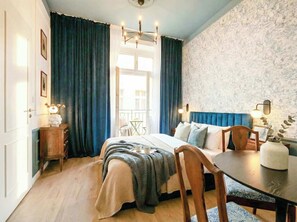 2 makuuhuonetta, silitysrauta/-lauta, Wi-Fi, vuodevaatteet