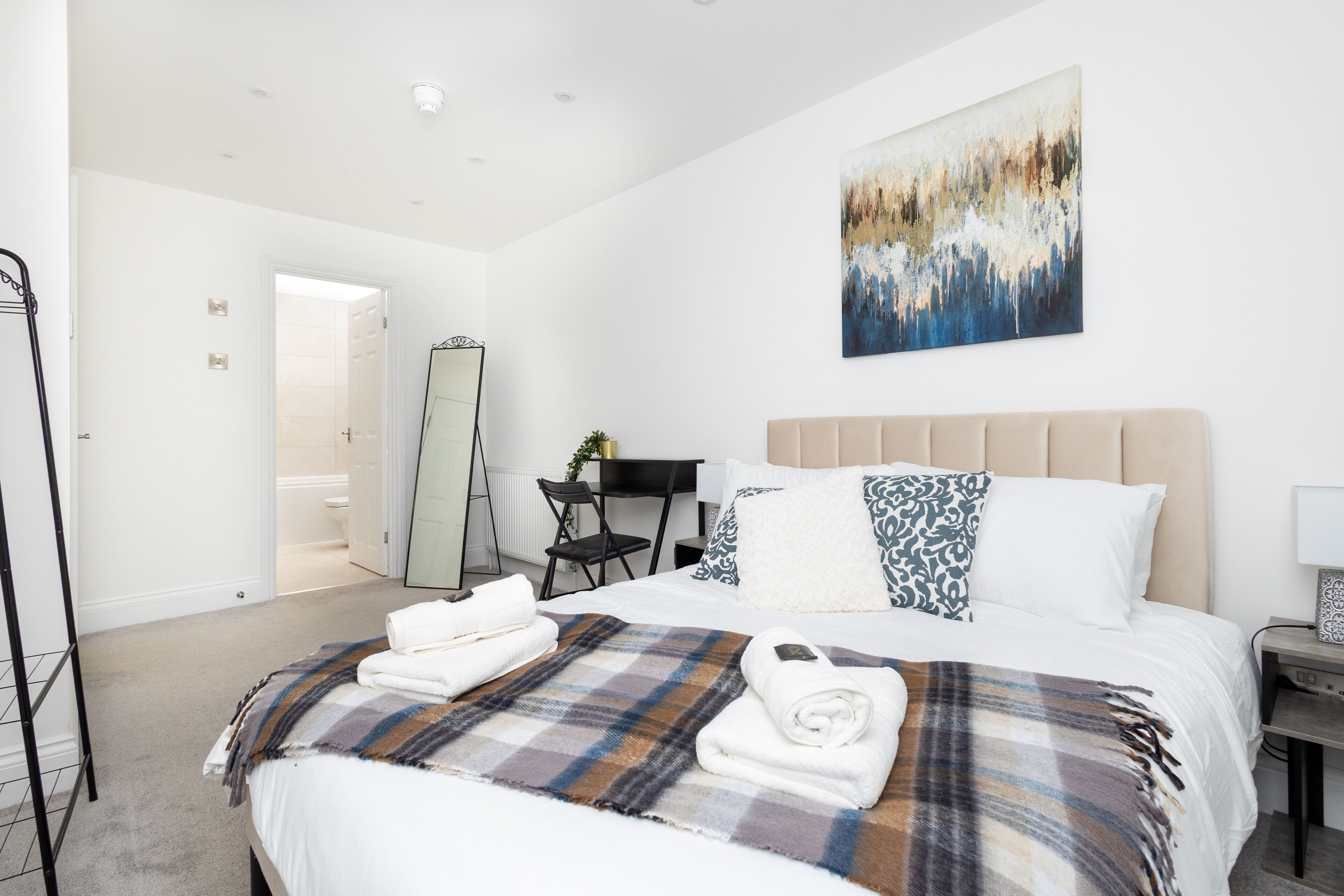 2 間睡房、熨斗/熨衫板、免費 Wi-Fi、床單