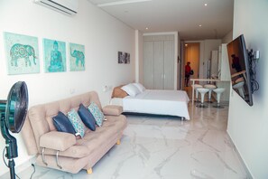 1 Schlafzimmer, kostenloses WLAN, Bettwäsche