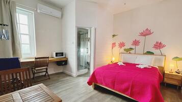 1 quarto, Wi-Fi de cortesia, roupa de cama