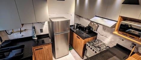 Microwave, oven, stovetop