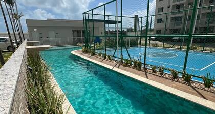 Brand new apartment building within walking distance of Praia Do Futuro.