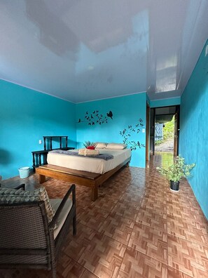 Chambre Confort double, balcon, vue sur la montagne | AccĂšs au Wi-Fi (inclus), literie fournie