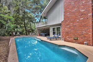 Beheizter Pool