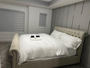 4 bedrooms, iron/ironing board, travel cot, free WiFi