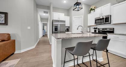 This charming 3-bedroom, 2-bathroom house comfortably sleeps 7.