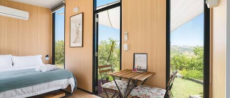 1 soverom og sengetøy