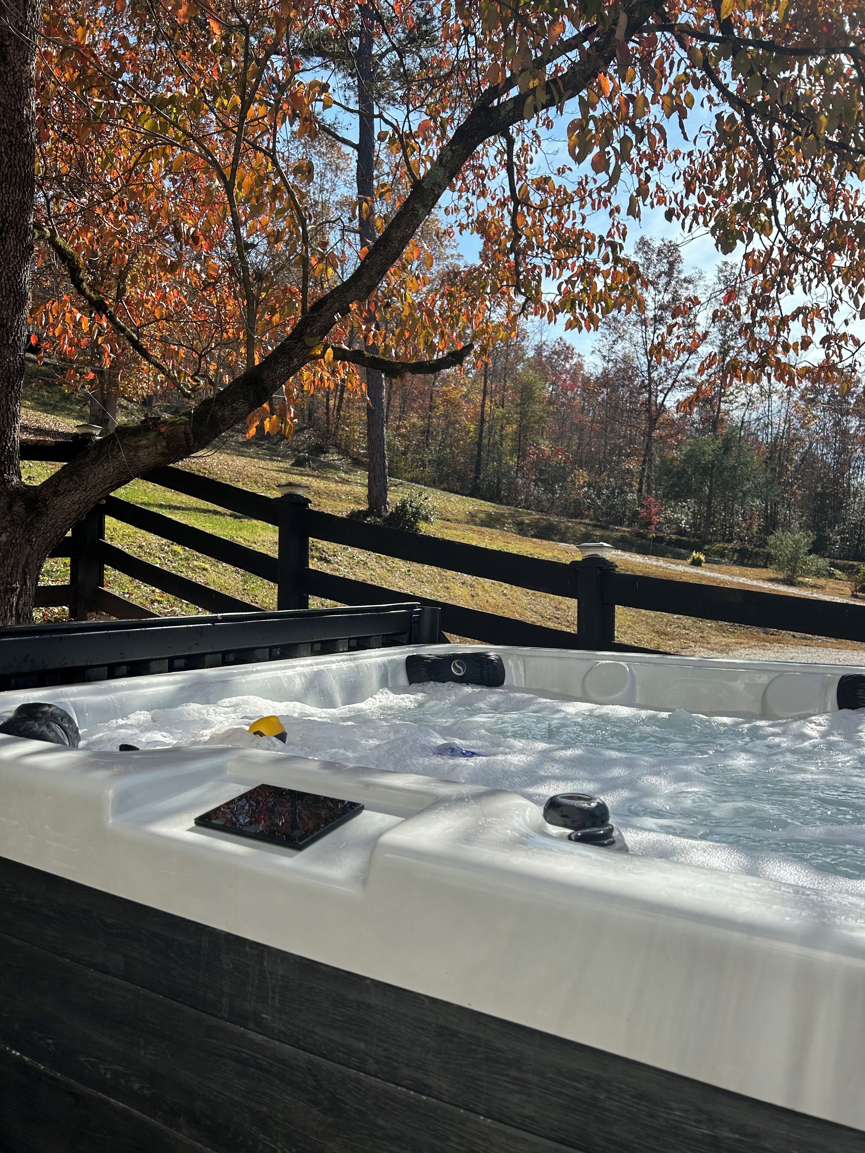 Bain à remous extérieur