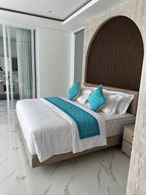 2 bedrooms, iron/ironing board, internet - newly built "Villa Na Bali" (Kabupaten Badung)
